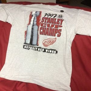 NHL DETROIT Redwings championship  tshirt